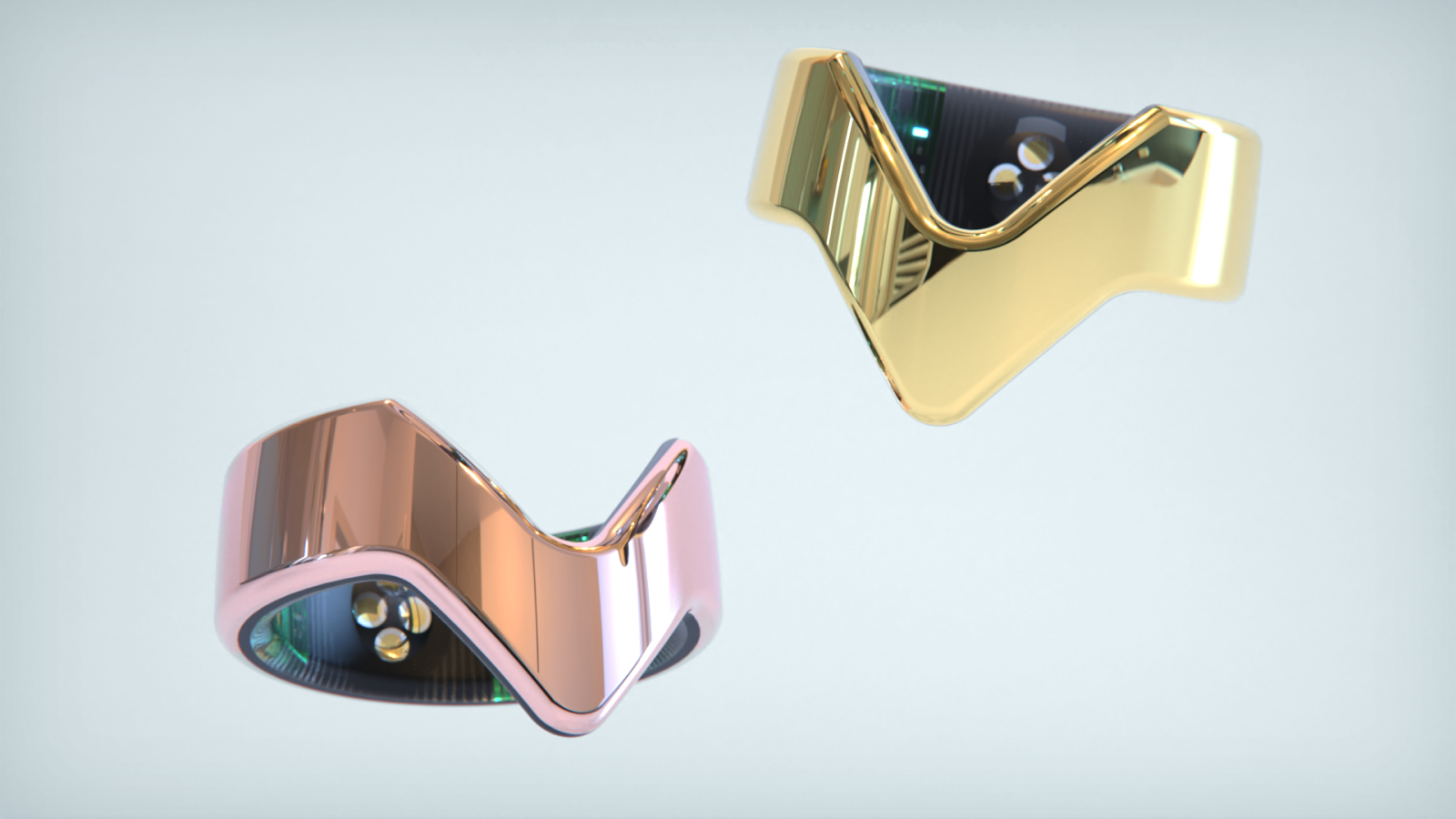 VITA Ring final design — render 3